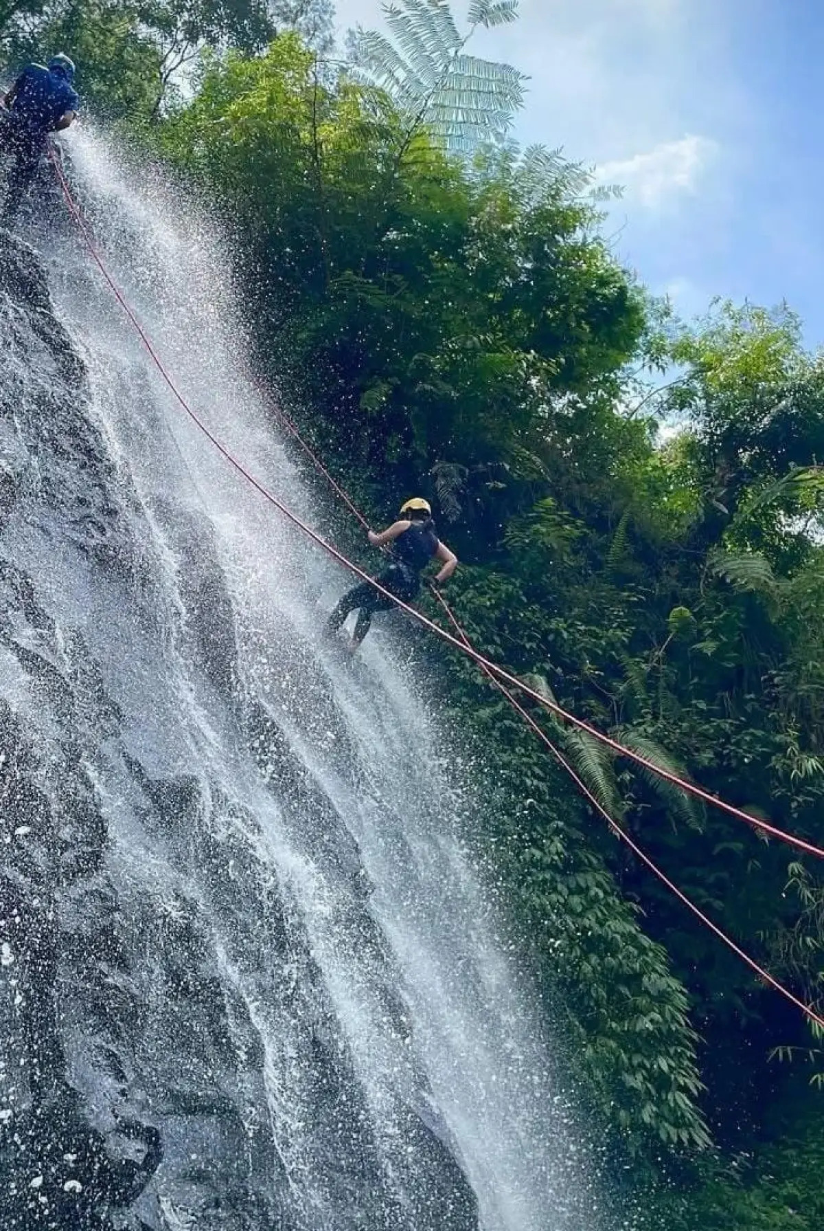1 Day Rapelling Curug Tilu, Leuwi Opat, Bandung Barat